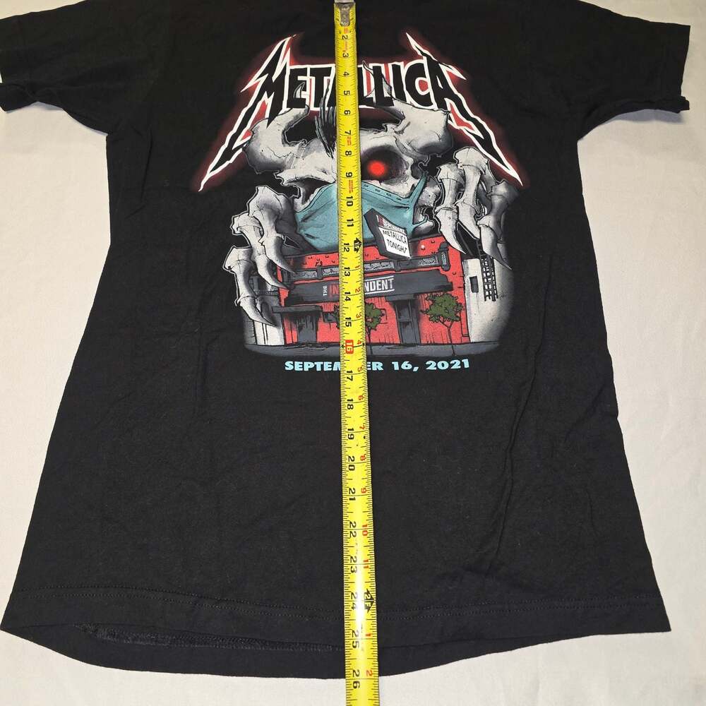 Metallica 'The Independent' San Francisco Secret Show shirt 2021 medium - Picture 5 of 6